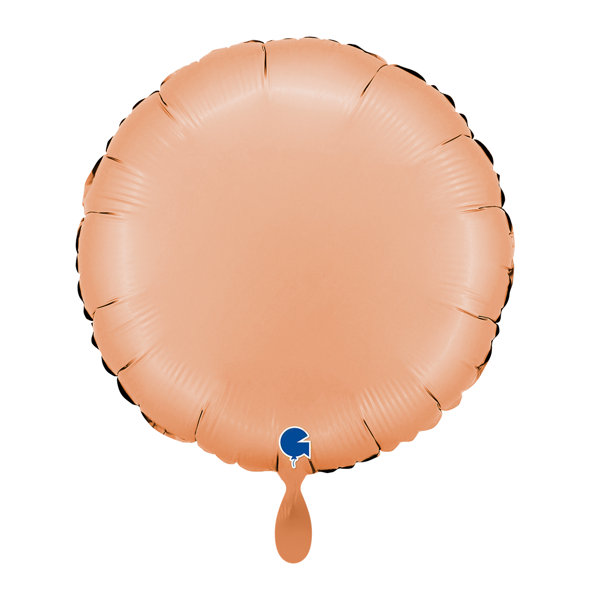 1 Balloon - Round - Satin Peach