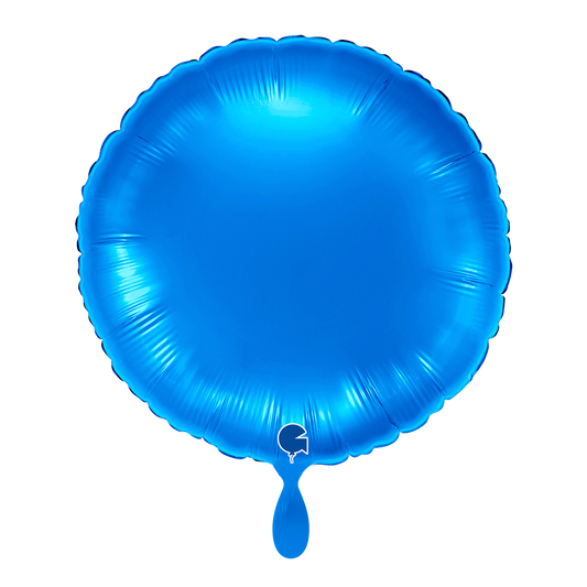 1 Balloon - Round - Blue