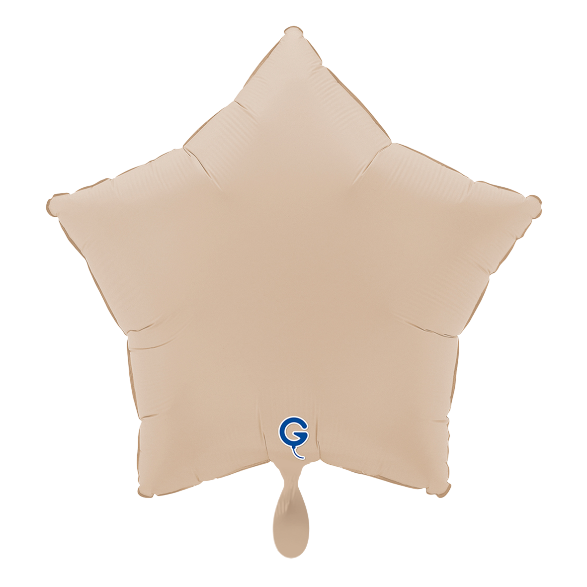 1 Balloon - Star - Soft Matte Cappuccino