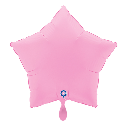 1 Balloon - Star - Soft Matte Sakura Pink