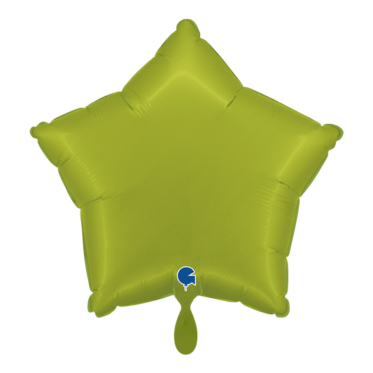 1 Balloon - Star - Satin Matcha Latte