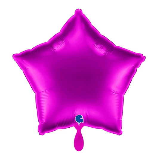 1 Balloon - Star - Purple