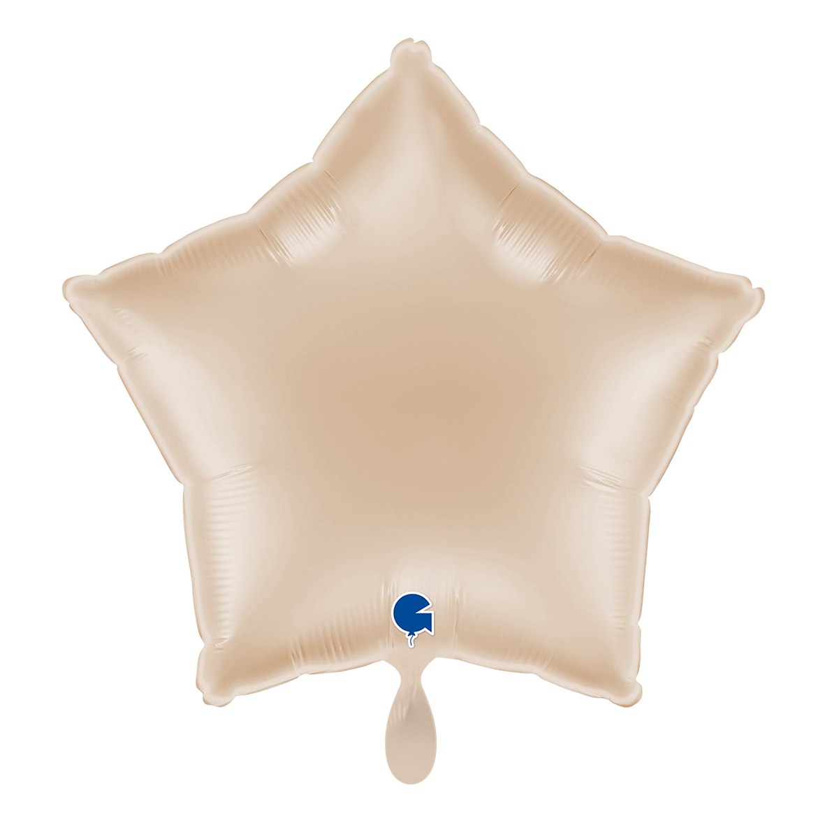 1 Balloon - Star - Californian Gold