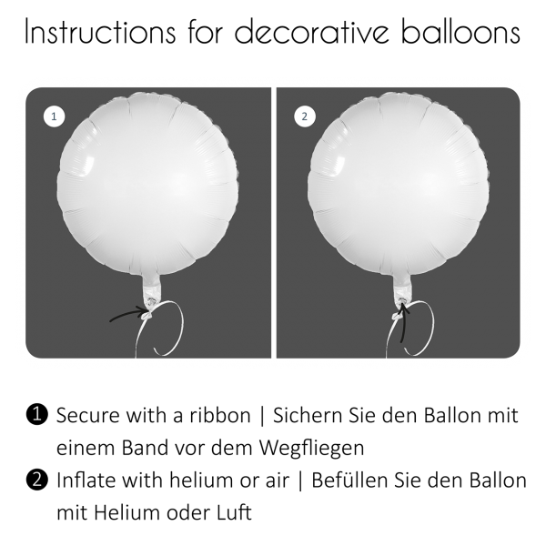 1 Balloon - Happy Father's Day - GER