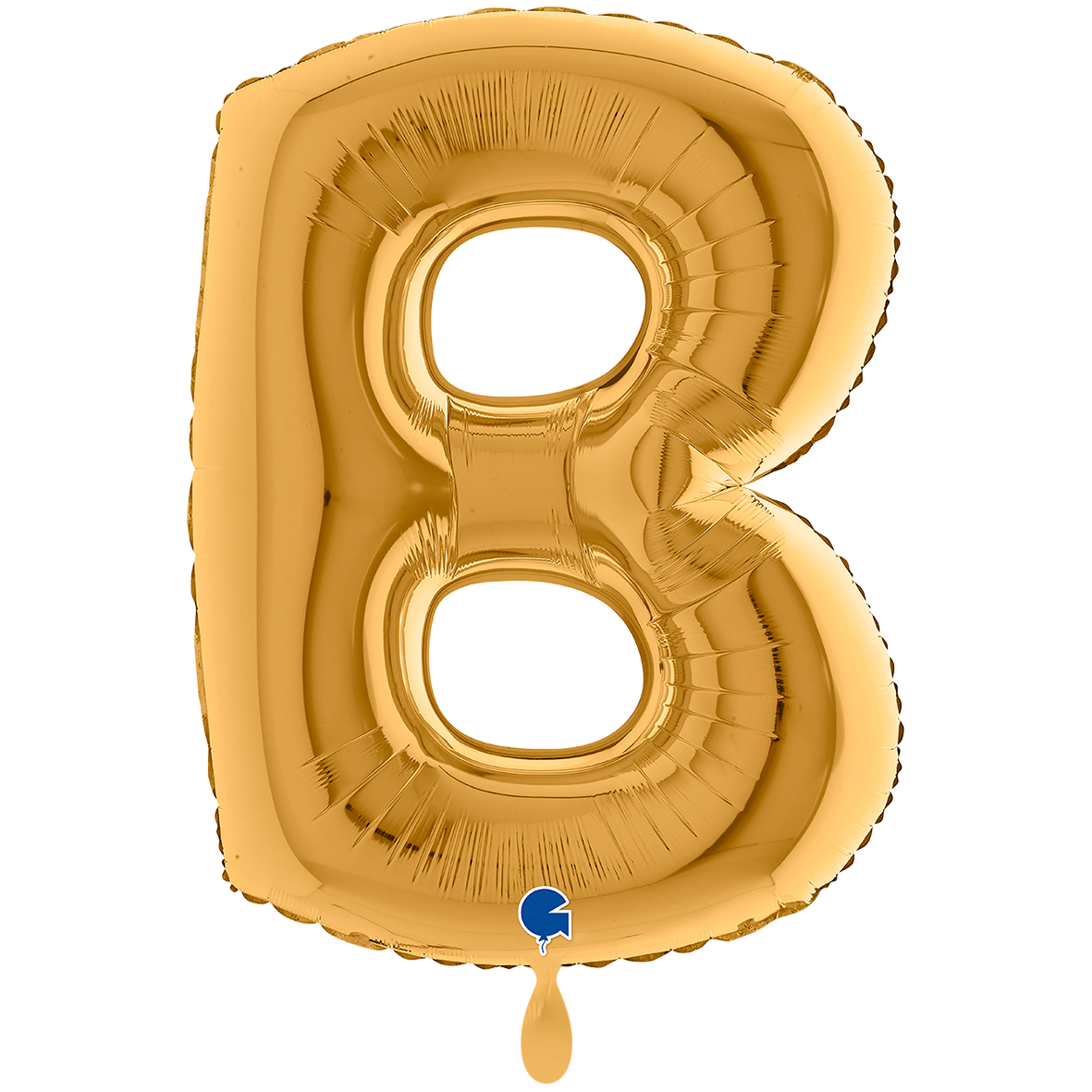 1 Balloon XXL - Letter B - Gold