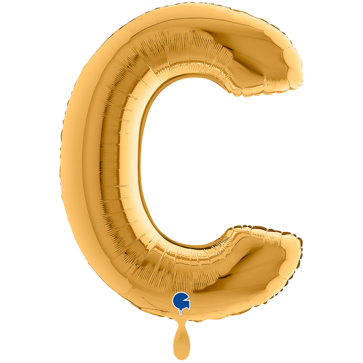 1 Balloon XXL - Letter C - Gold