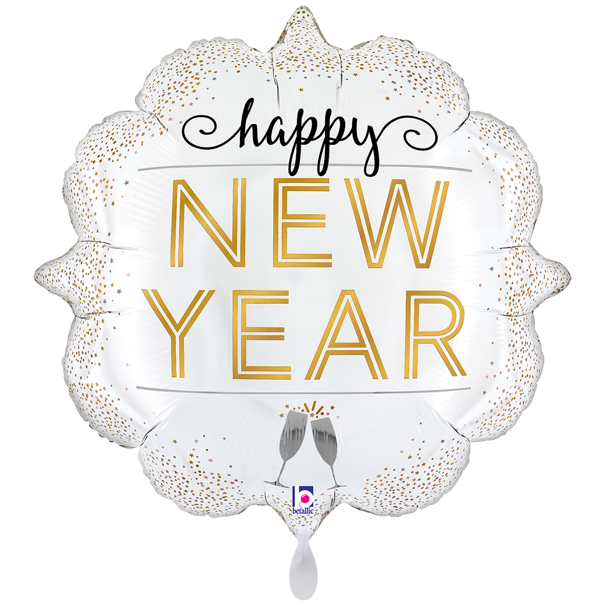 1 Balloon XXL - Metallic New Year Diamond