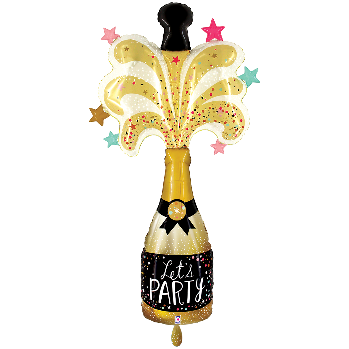 1 Balloon XXL - Special Delivery Party Champagne