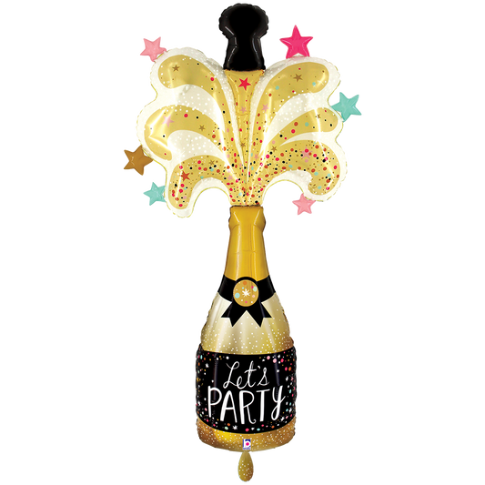 1 Balloon XXL - Special Delivery Party Champagne