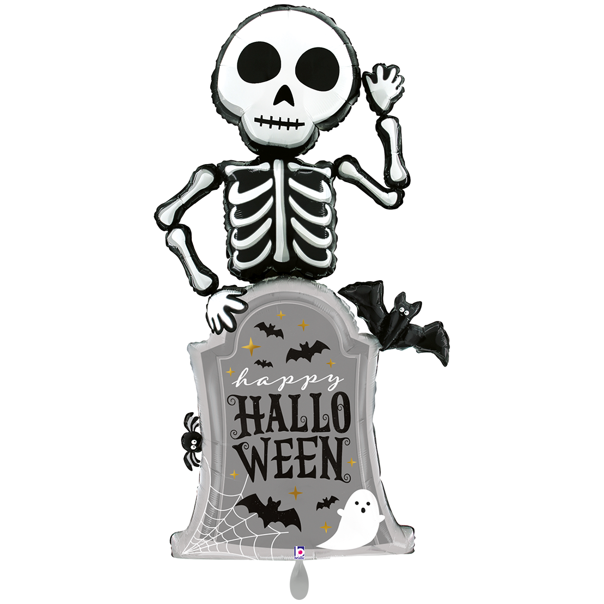 1 Balloon XXL - Special Delivery Skeleton