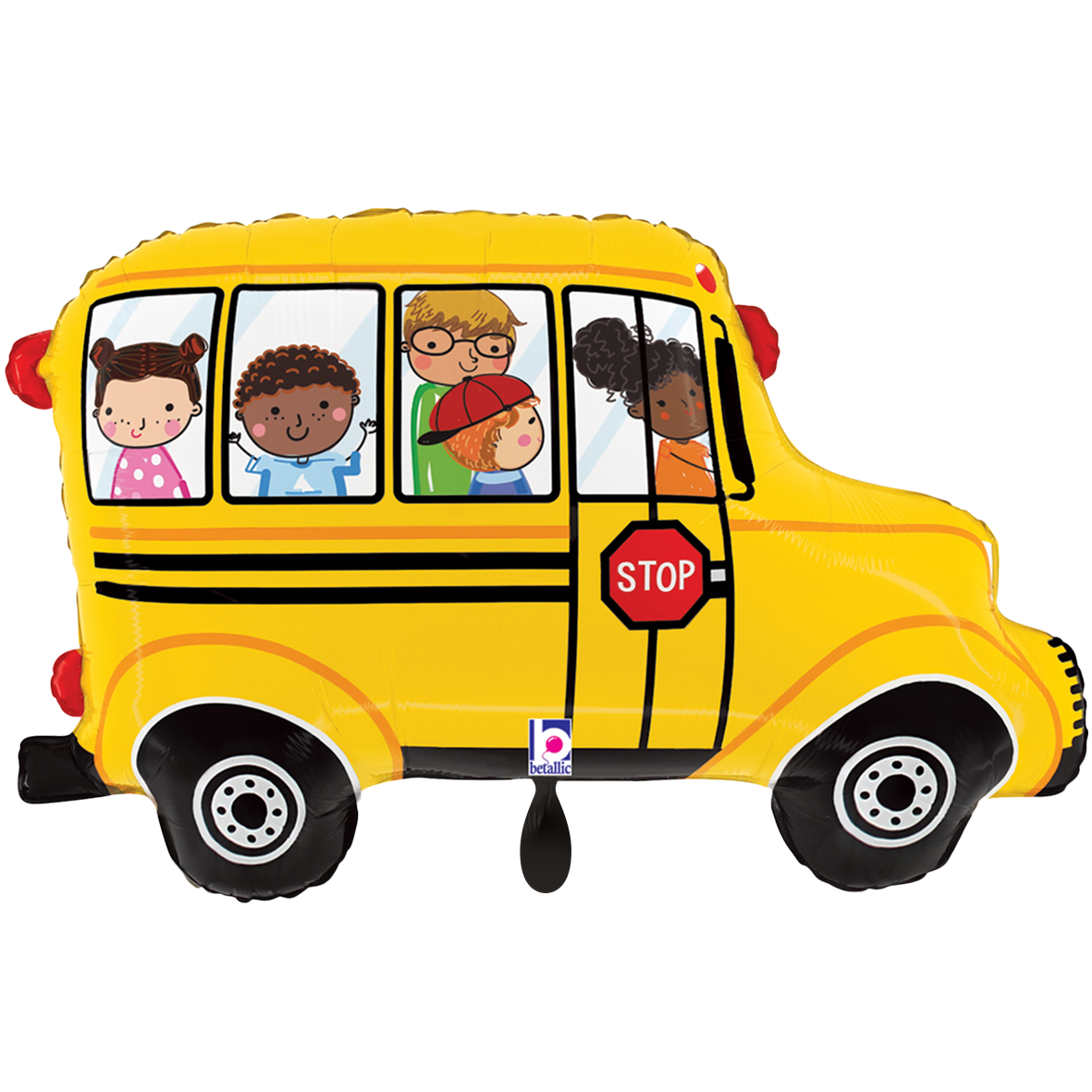 1 Balloon XXL - School Bus
