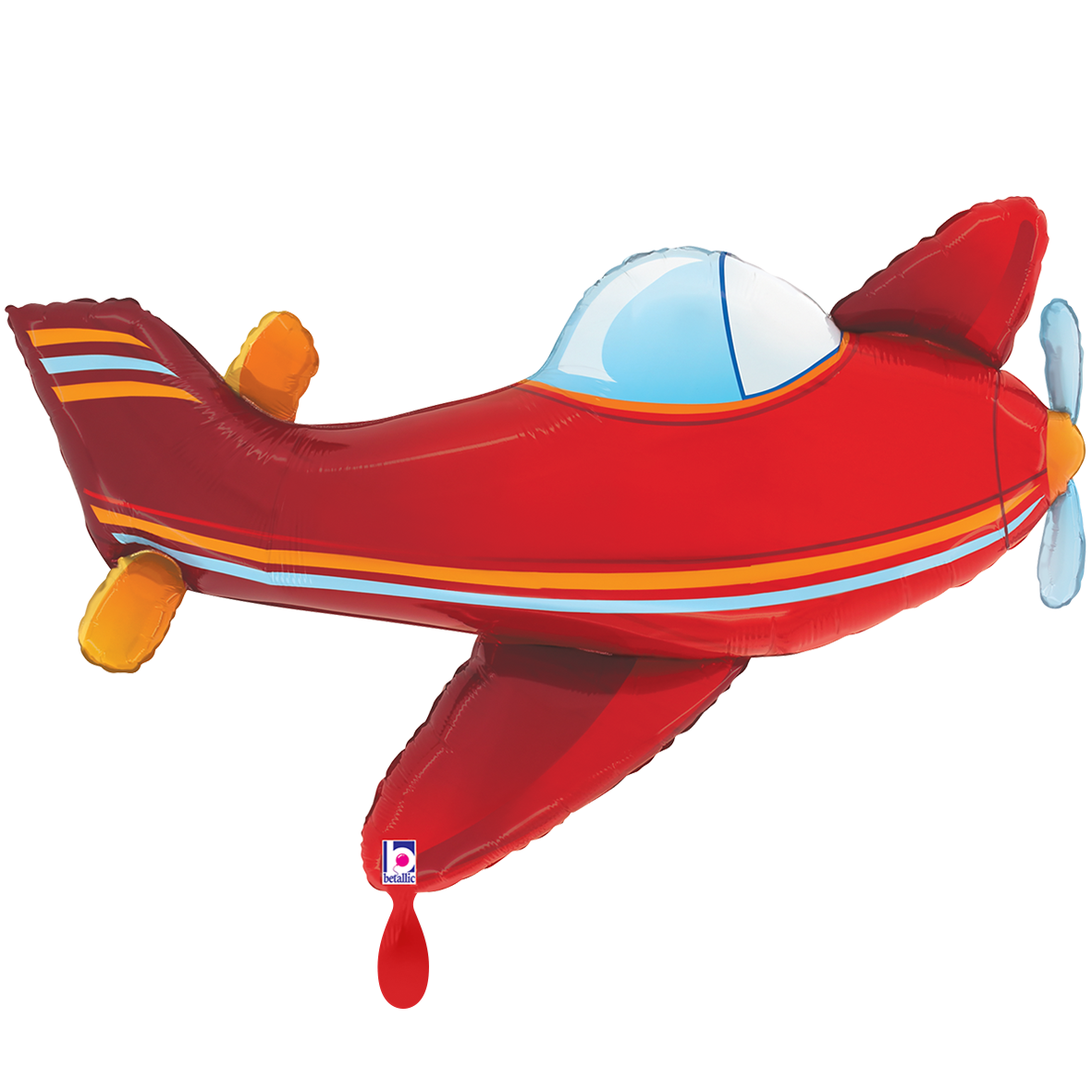 1 Balloon XXL - Red Airplane