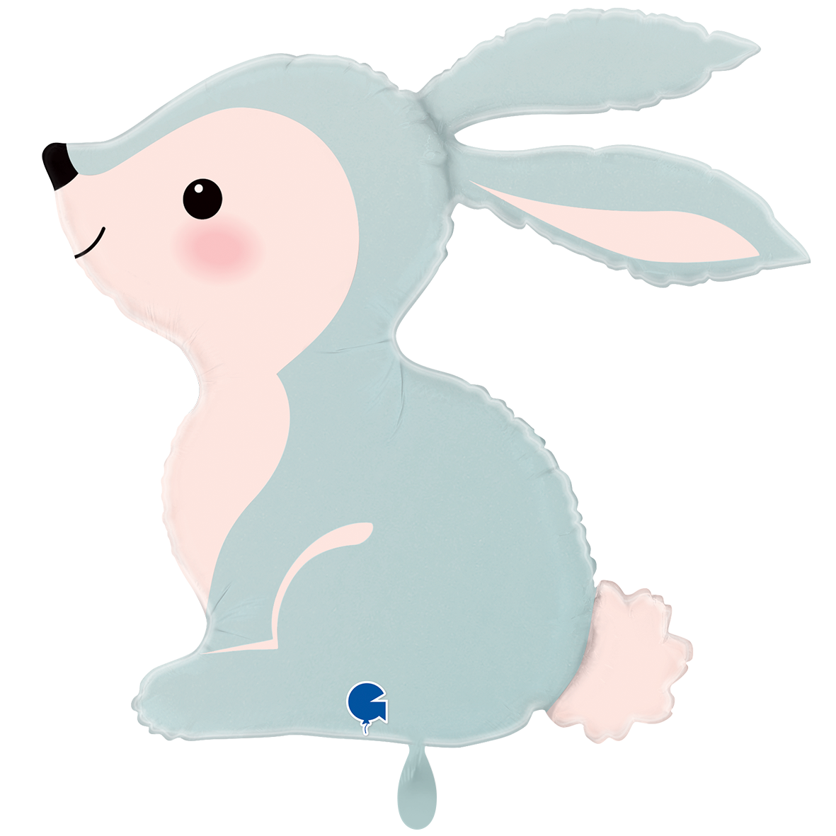 1 Balloon XXL - Woodland Blue Bunny