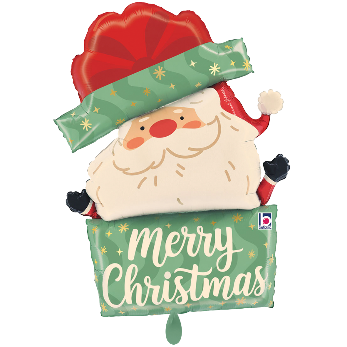 1 Balloon XXL - Timeless Christmas Santa