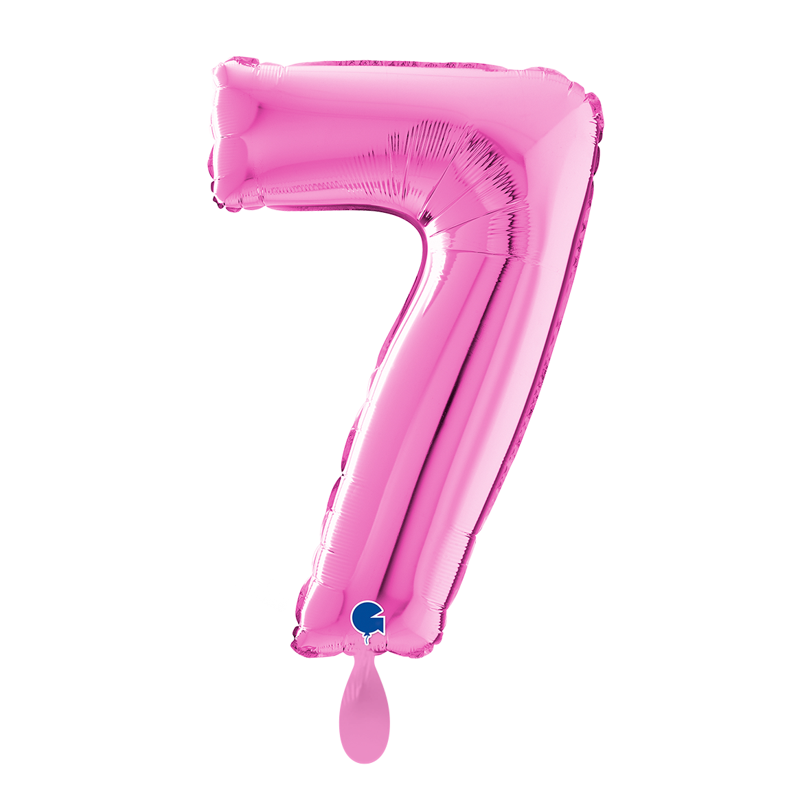 1 Balloon XL - Number 7 - Fuxia