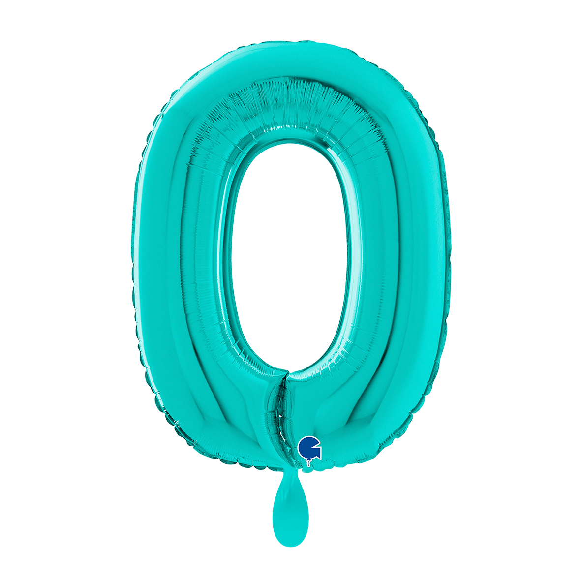 1 Balloon XL - Number 0 - Tiffany