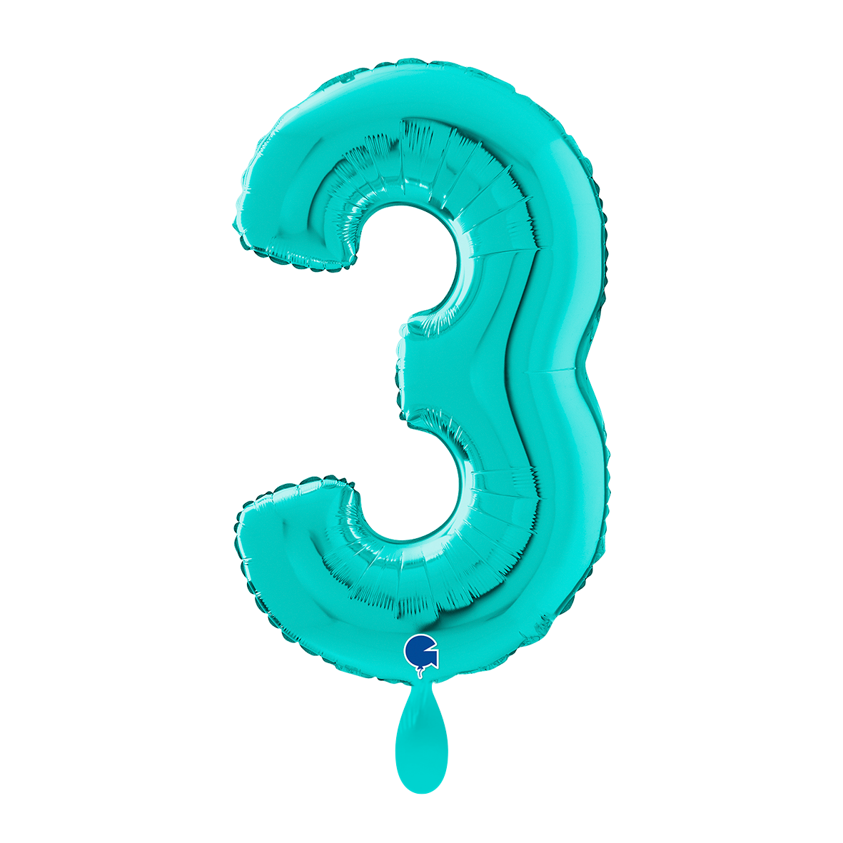 1 Balloon XL - Number 3 - Tiffany