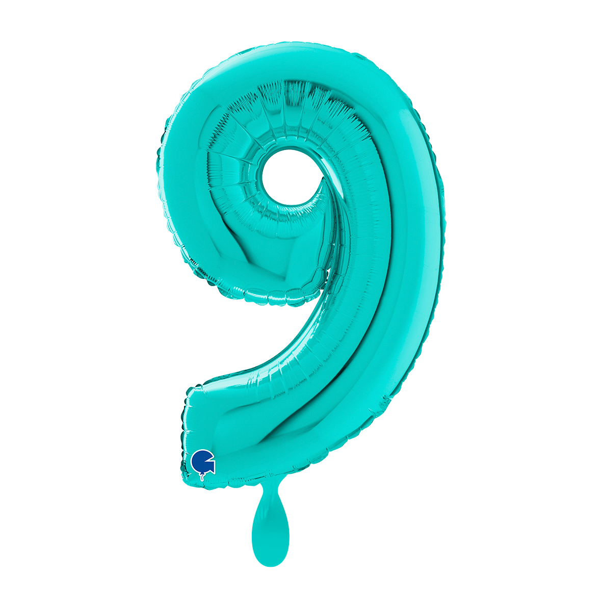 1 Balloon XL - Number 9 - Tiffany