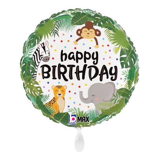 1 Balloon - Jungle Birthday