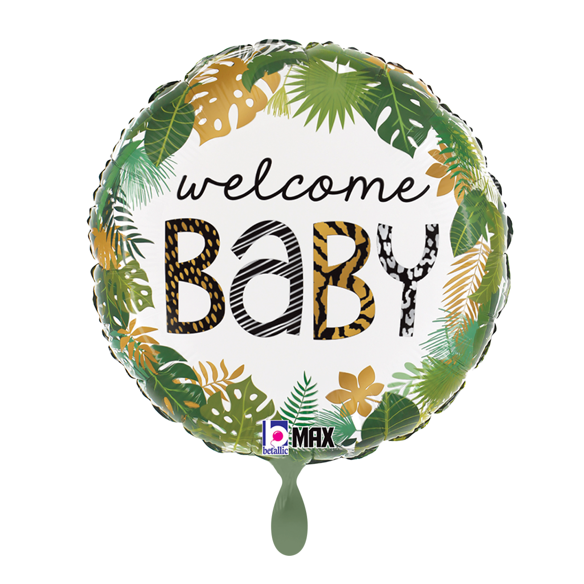 1 Balloon - Jungle Welcome Baby
