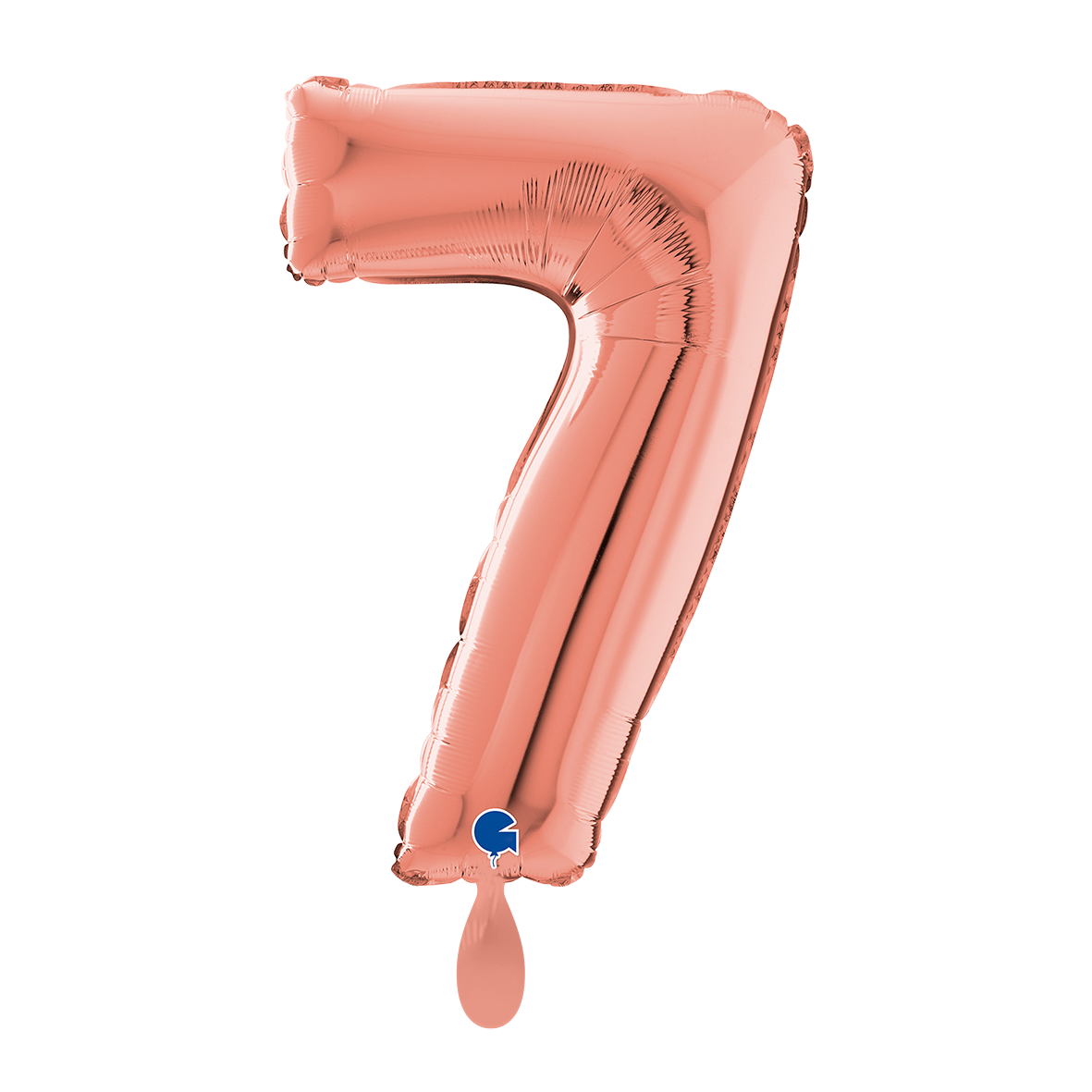 1 Balloon XL - Number 7 - Rose Gold
