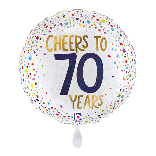 1 Balloon - Cheers To 70 Years