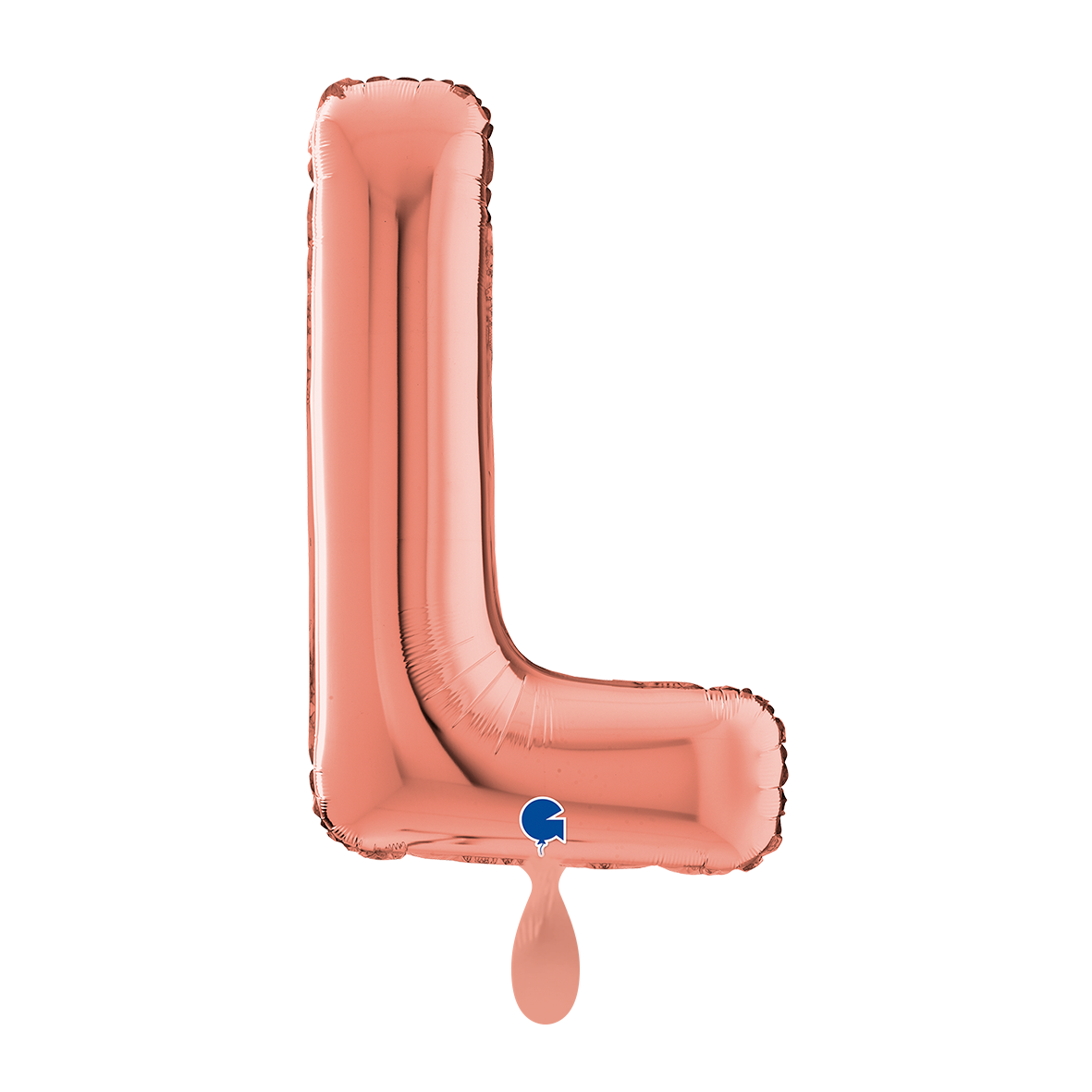 1 Balloon XL - Letter L - Rosegold