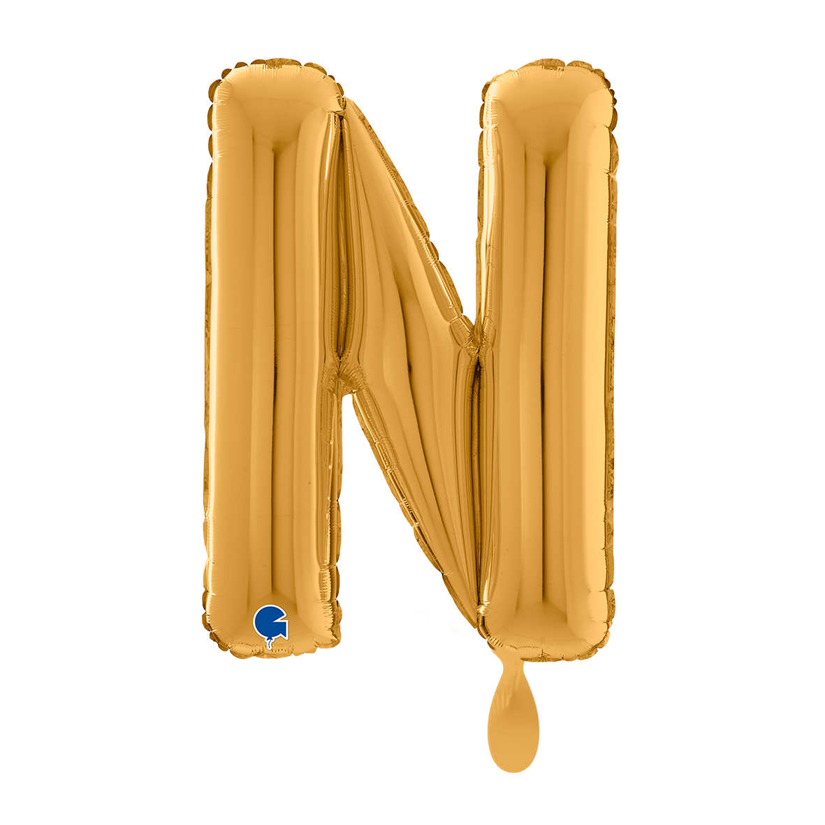 1 Balloon XL - Letter N - Gold