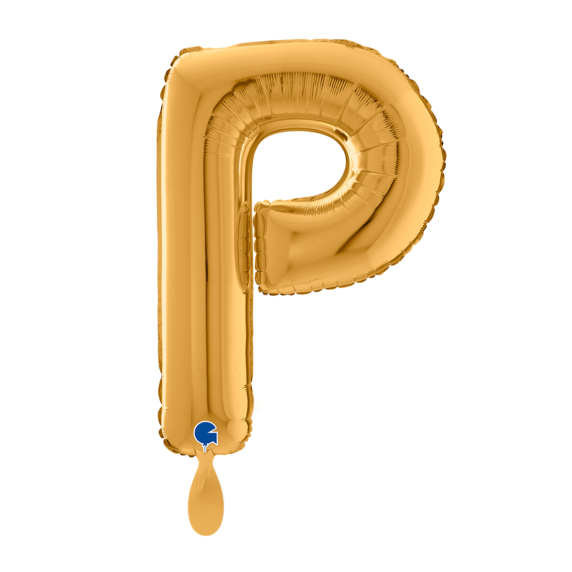 1 Balloon XL - Letter P - Gold