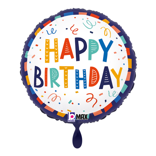 1 Balloon - Festive Birthday