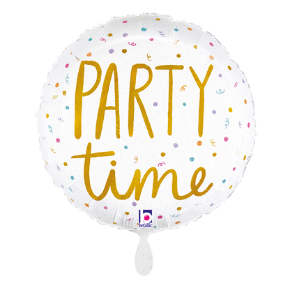 1 Balloon - Party Time Champagne