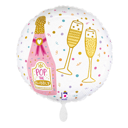 1 Balloon - Party Time Champagne