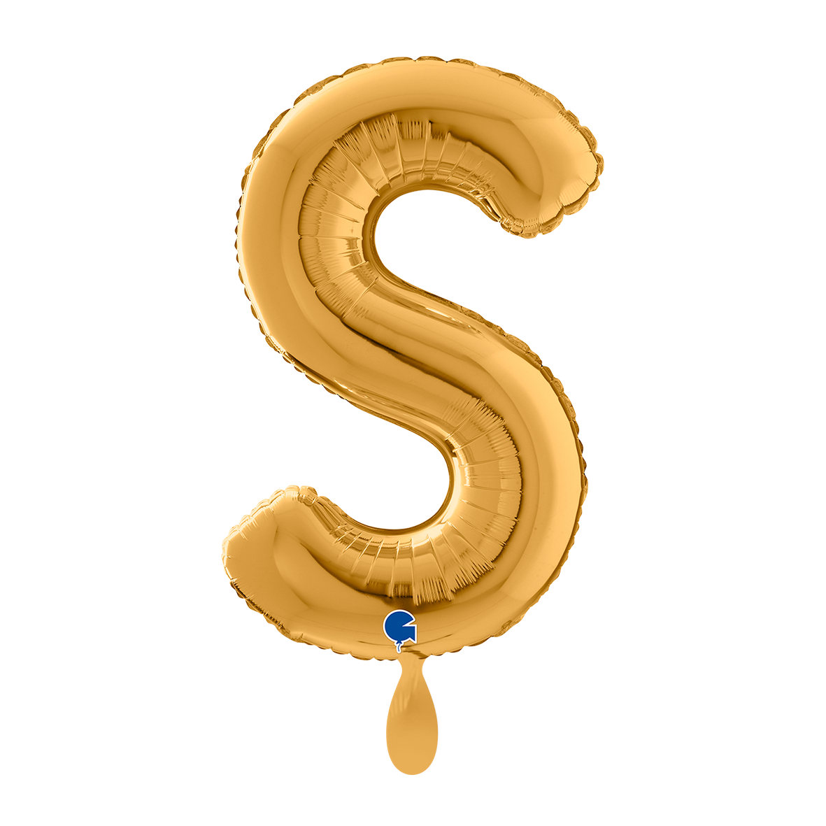 1 Balloon XL - Letter S - Gold