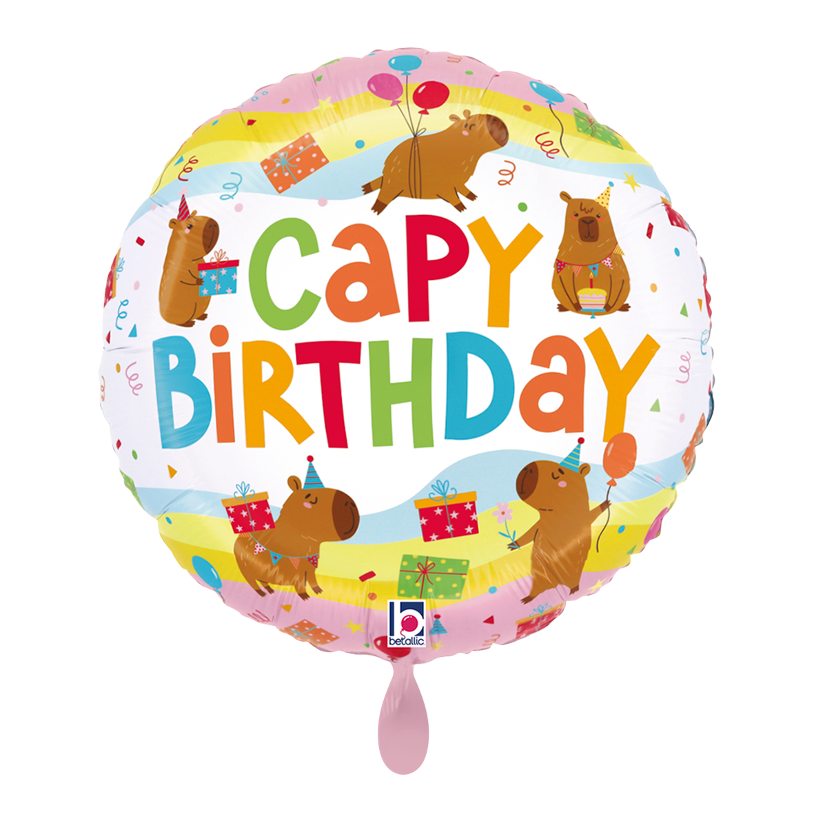 1 Balloon - Capybara Birthday
