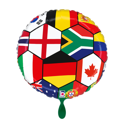 1 Balloon - Soccer Ball Nations
