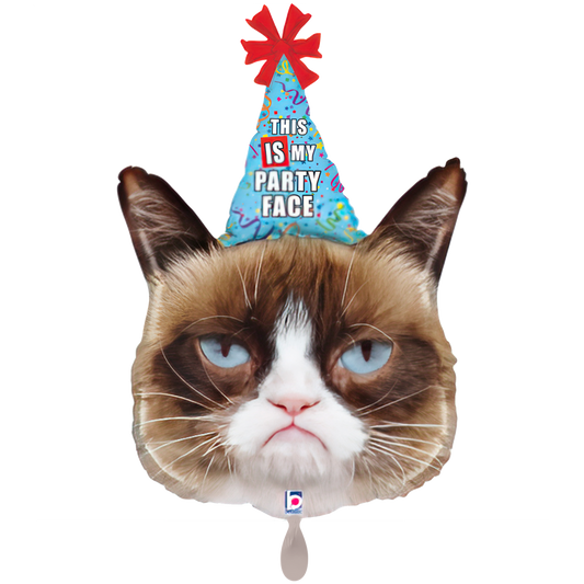 1 Balloon XXL - Grumpy Cat Party Face