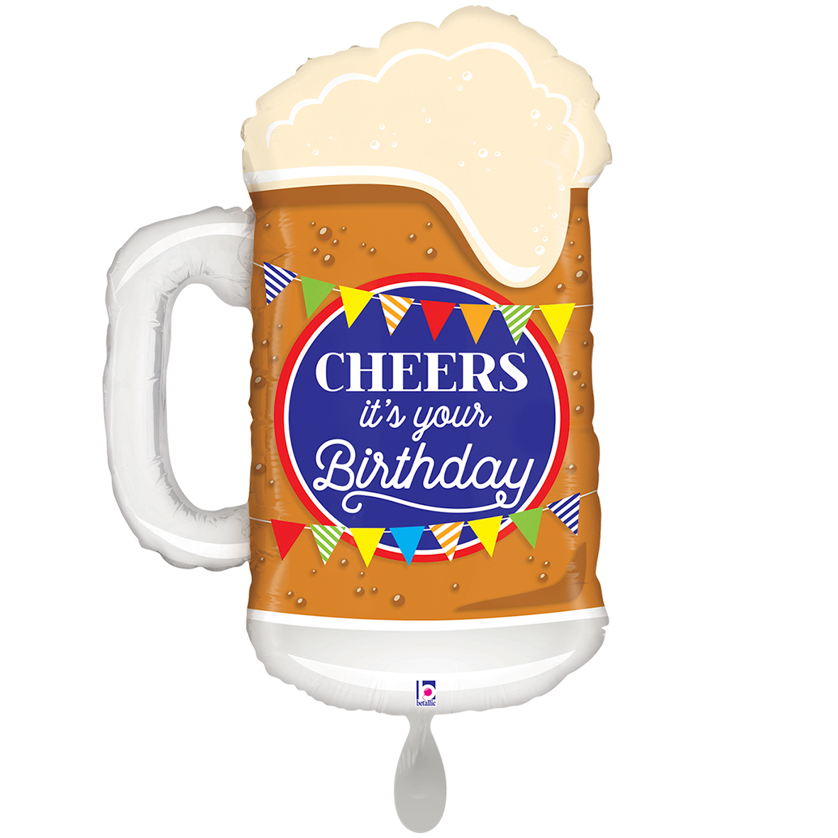 1 Balloon XXL - Cheers Birthday Beer