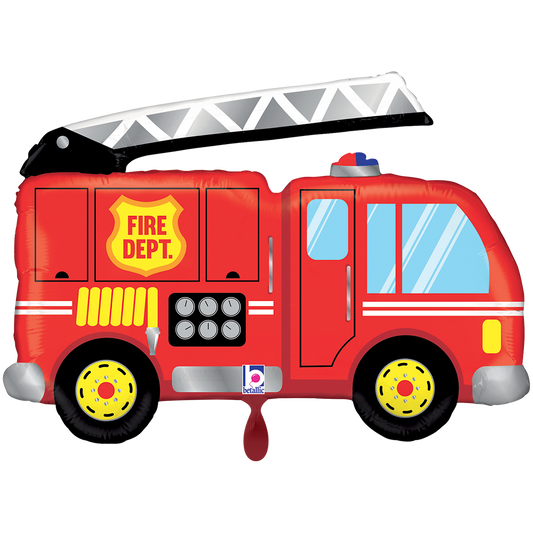 1 Balloon XXL - Firetruck