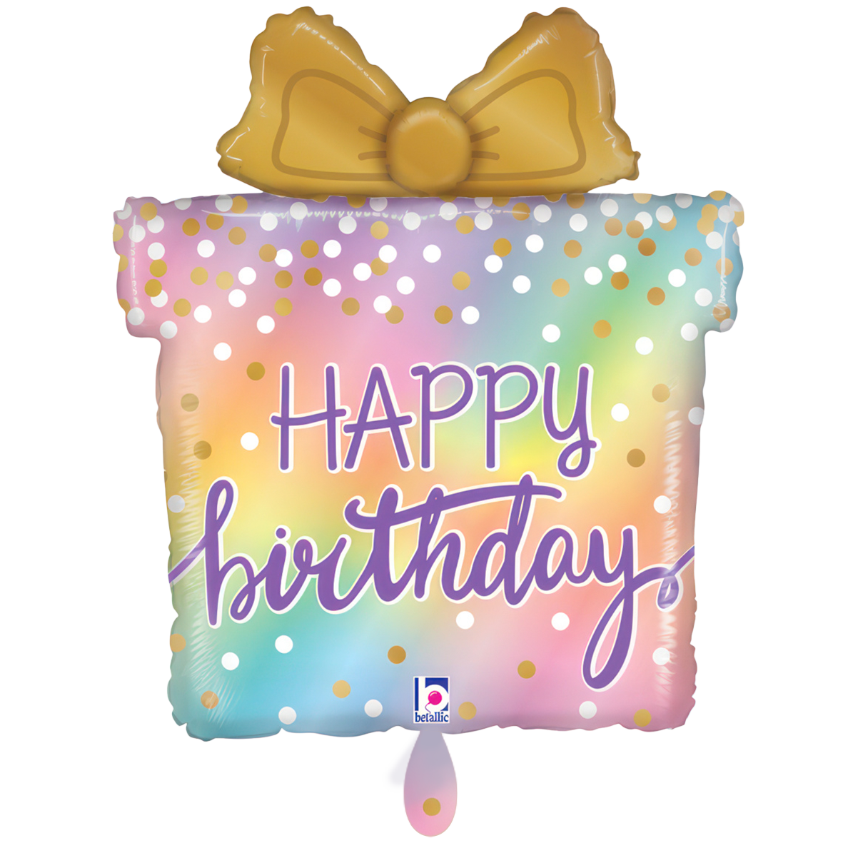 1 Balloon XXL - Opal Birthday Present