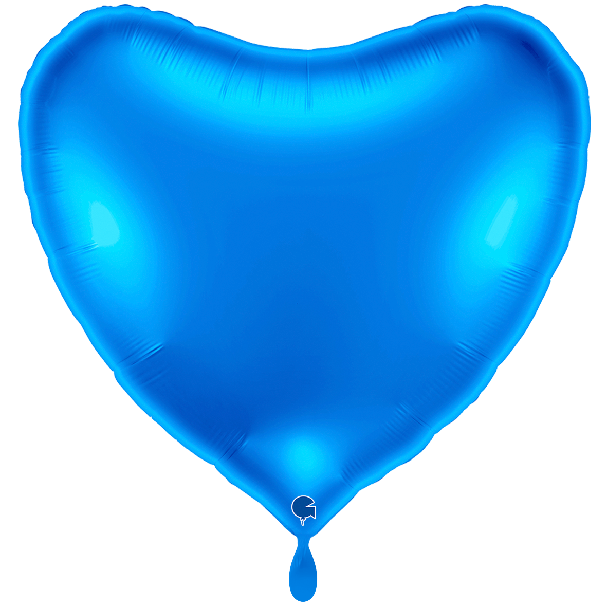 1 Balloon XXL - Heart - Blue