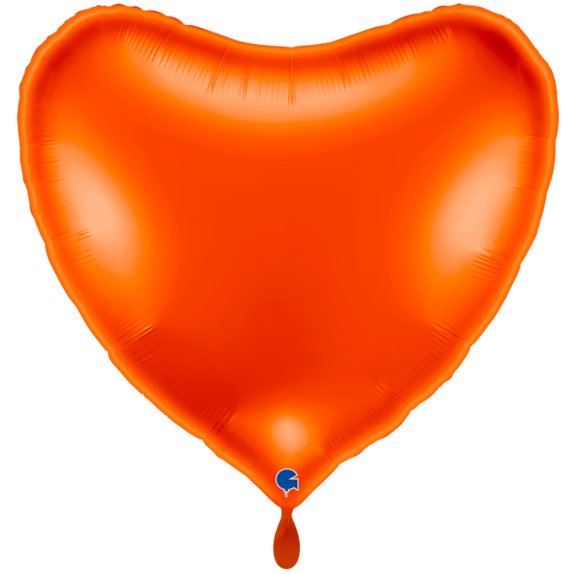 1 Balloon XXL - Heart - Orange