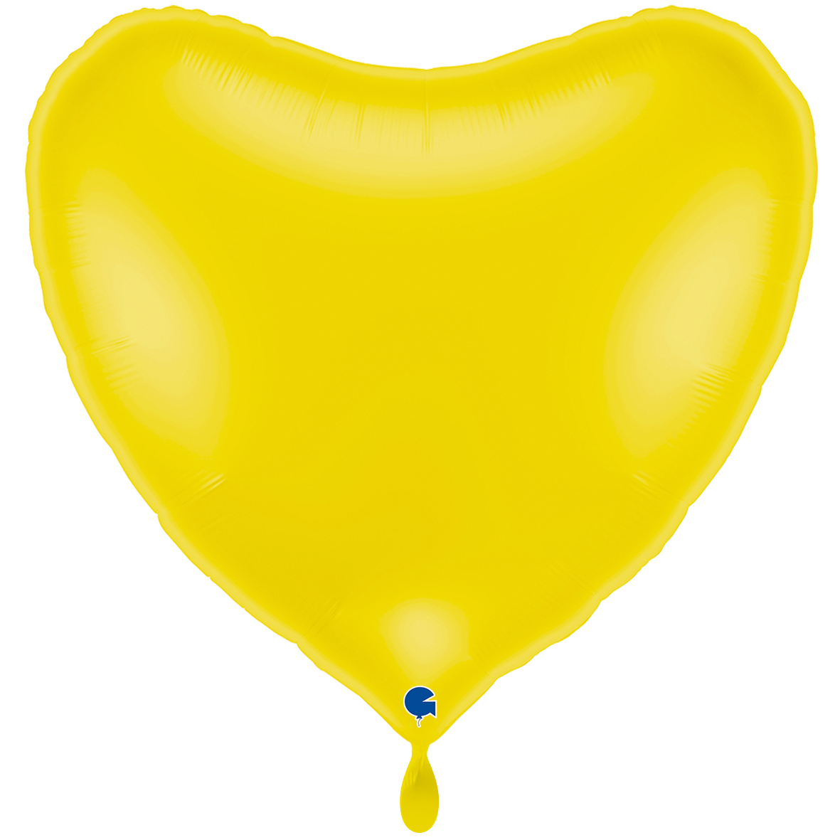 1 Balloon XXL - Heart - Pastel Yellow