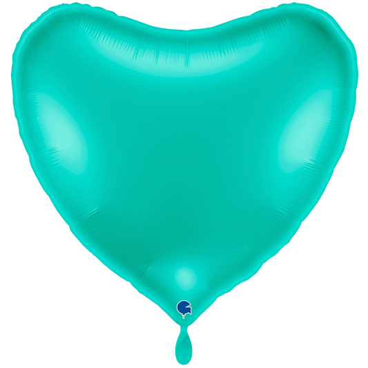 1 Balloon XXL - Heart - Tiffany