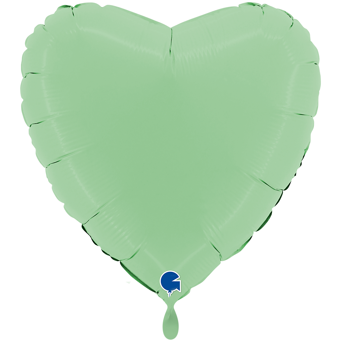 1 Balloon XXL - Heart - Matte Green