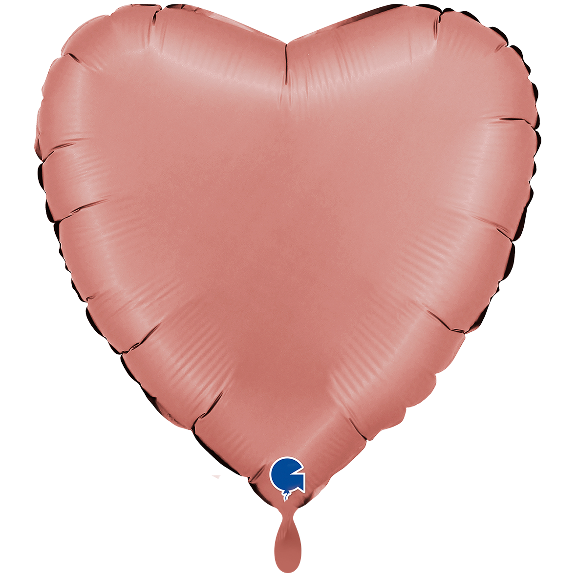 1 Balloon XXL - Heart - Satin Rose Gold