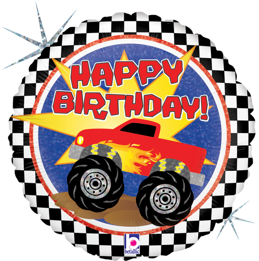 1 Balloon - Monster Truck