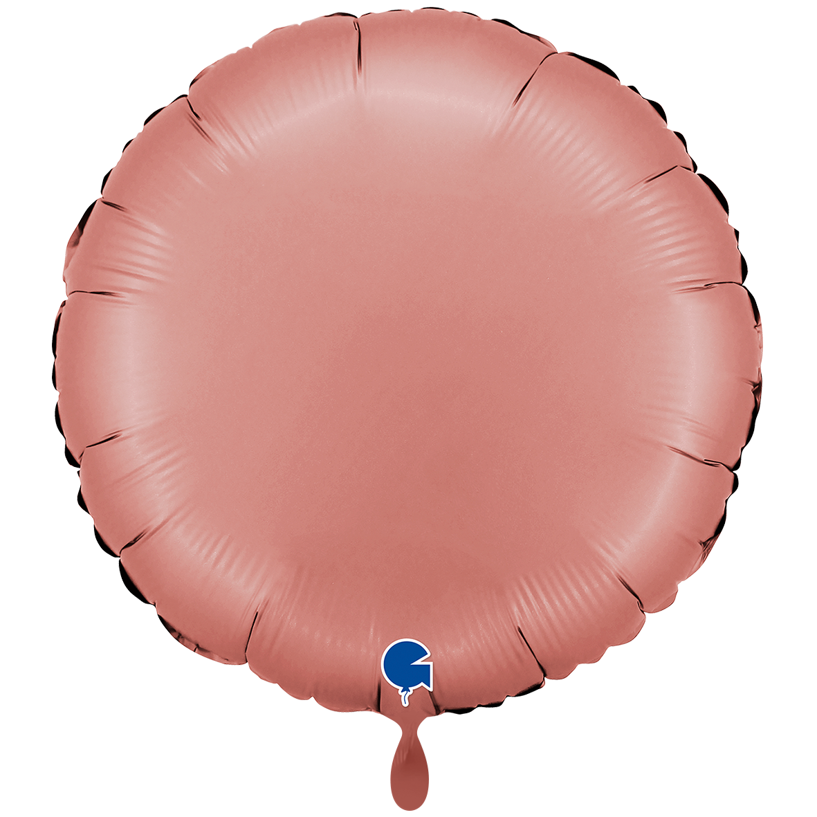 1 Balloon XXL - Round - Satin Rose Gold