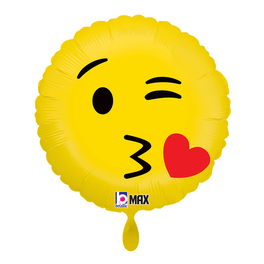 1 Balloon - Emoji Kiss