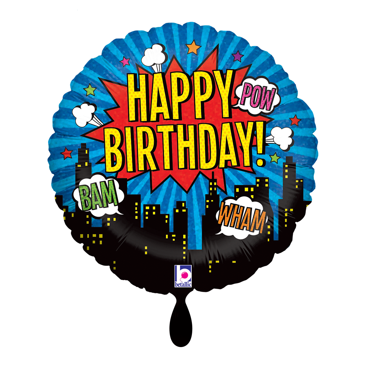 1 Balloon - Superhero Birthday