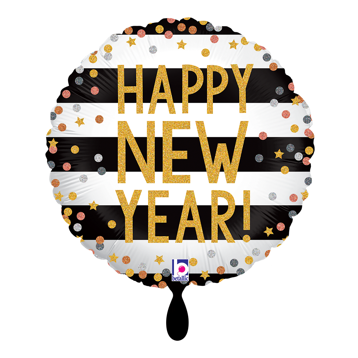 1 Balloon - New Year Confetti